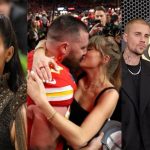NFL fans react as Kendall Jenner & Jacob Elordi enjoy double date with Biebers on Taylor Swift’s wedding day