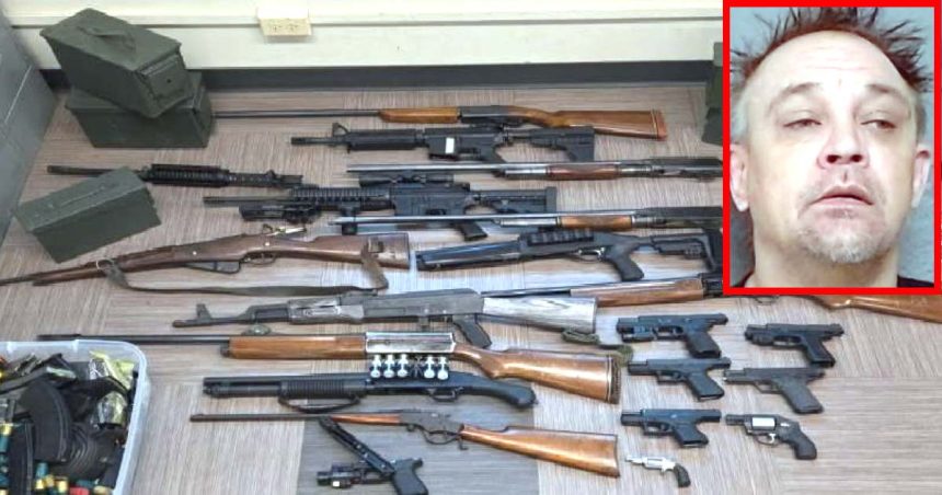 North Center firearms restraining order search nets 20 guns, including machine gun, officials say