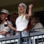 Paul Skenes’ girlfriend Olivia Dunne rocks black tee, denim shorts and custom boots for Pirates vs Yankees game in NY