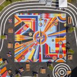 Pittsburgh’s Pickleball Courts by Sharmistha Ray Are an Abstract Riot of Color — Colossal