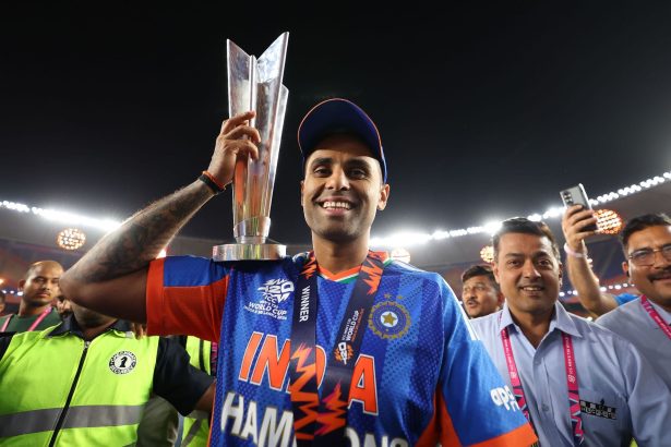 Suryakumar Yadav must be having a great time