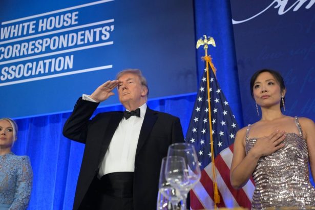 ‘The Show Must Go On,’ Trump Says In Rambling Speech At Rescheduled Correspondents’ Dinner