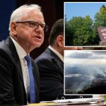 Tim Walz mobilizes National Guard to battle wildfires in Minnesota