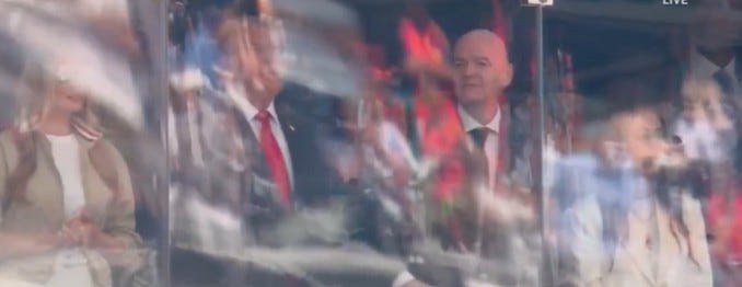 Trump Gets Booed At World Cup Final
