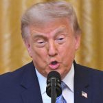 Trump Mocked Over Word Flub After Joking About Running for Third Term