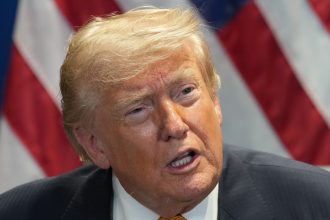 Trump Says ‘Slashes’ In Lincoln Memorial Reflecting Pool Are Now Three Times As Long As Before