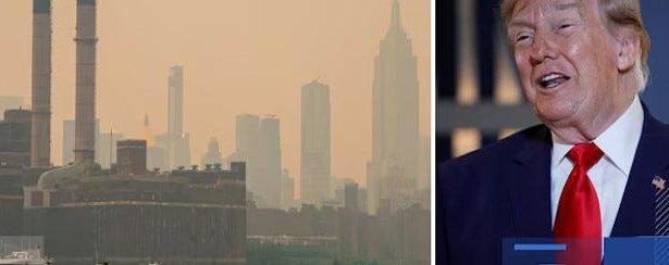 Trump Tries To Fight Canadian Wildfire With A Tariff
