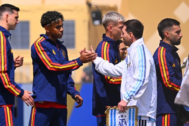 UNICEF Photo Showing Lionel Messi Bathing Baby Lamine Yamal Goes Viral