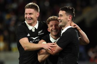 Will Jordan claims record as All Blacks overrun Italy