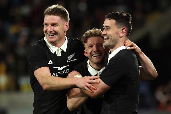 Will Jordan claims record as All Blacks overrun Italy
