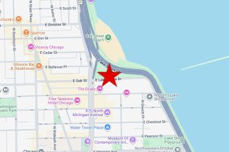 Woman slashes man’s neck near Magnificent Mile