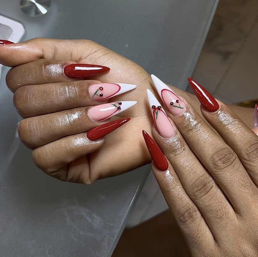 10 Cherry Red Nail Designs That Will Be Everywhere This Summer