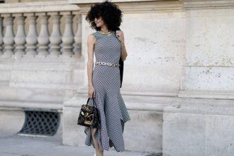 17 Slimming Office-Friendly Dresses for Women Over 40