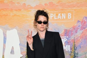 Kristen Stewart’s Perfect Red Carpet Combo? A Suit Jacket and Short-Shorts