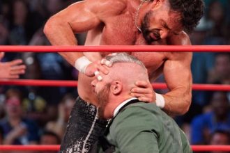AEW Star Falls On Head; Neck Possibly Injured [VIDEO]