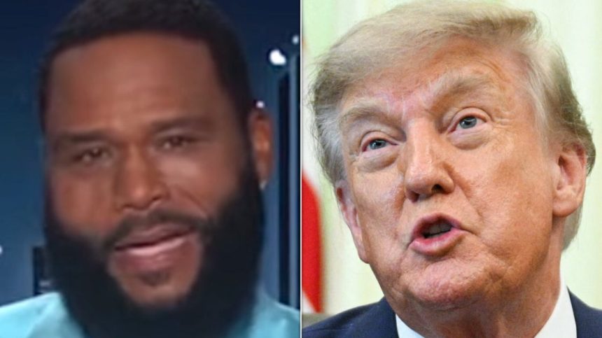 Anthony Anderson Hits Trump’s Marriage With Melania Reminder