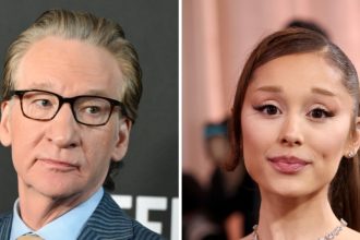Bill Maher’s Joke About Ariana Grande’s Weight Draws Groans