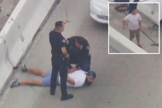California police pursue kidnapping suspect in Los Angeles