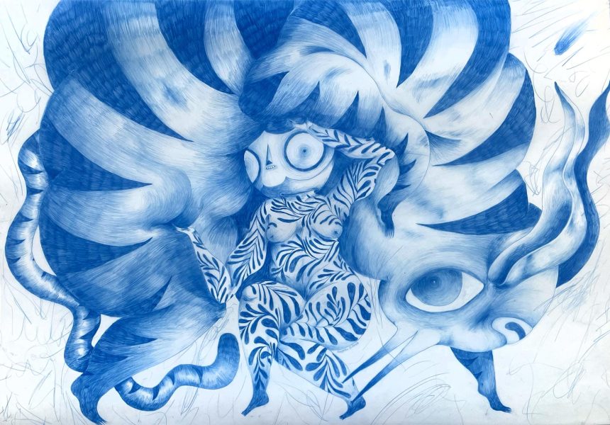 Dark Emotions Evoke Growth in Alejandro Aguliar Canela’s Graphite Drawings — Colossal