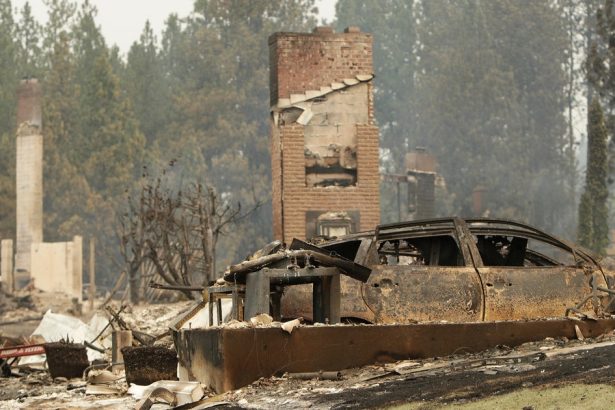 Dozens Of Wildfires Burn In Western States, Prompting Thousands To Flee