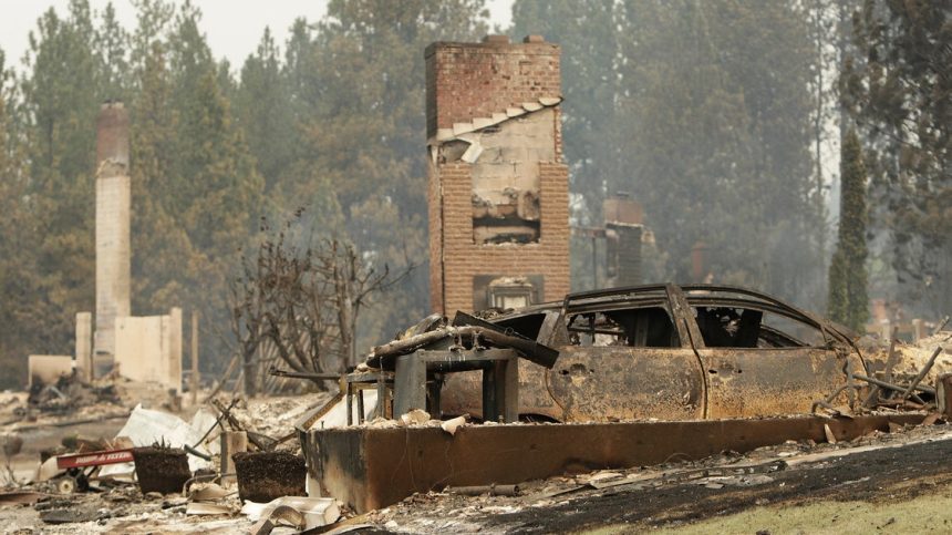 Dozens Of Wildfires Burn In Western States, Prompting Thousands To Flee