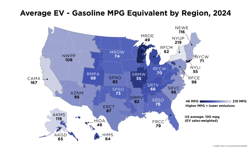EPA Stopped Updating the Data Behind Electric Vehicle Emissions. The Numbers Still Show EVs are Winners
