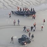 French Police Attacked by Illegals as They Intercept Inflatable Boat Trying to Cross the Channel Into the UK *  * by Paul Serran