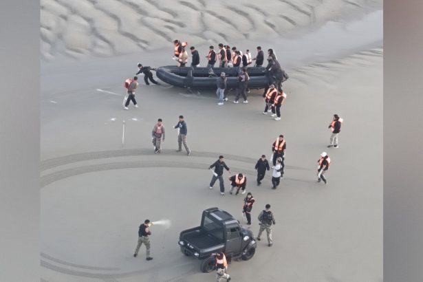 French Police Attacked by Illegals as They Intercept Inflatable Boat Trying to Cross the Channel Into the UK *  * by Paul Serran