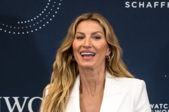 Gisele Bundchen Shares Photo of 1-Year-Old Son as They Exercise