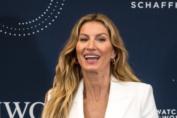 Gisele Bundchen Shares Photo of 1-Year-Old Son as They Exercise
