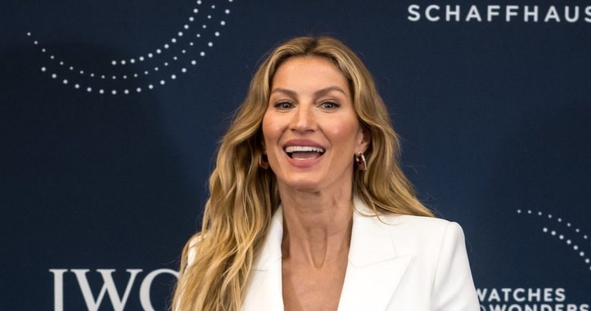 Gisele Bundchen Shares Photo of 1-Year-Old Son as They Exercise