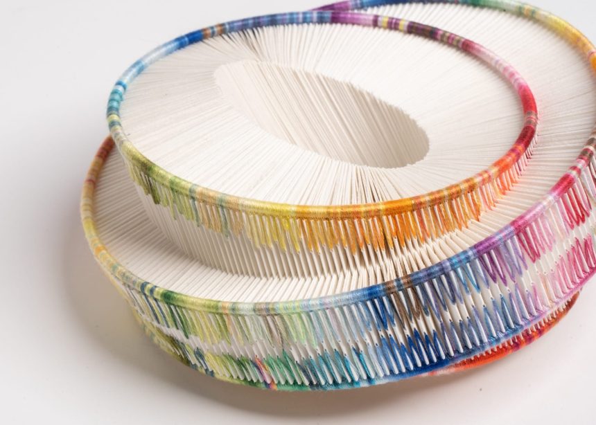 Heritage Bookbinding Elements Transform in Contemporary Sculptures by Adelene Koh — Colossal