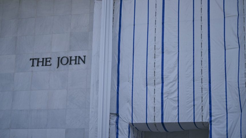 In new filings, Kennedy Center revisits Trump name on facade : NPR
