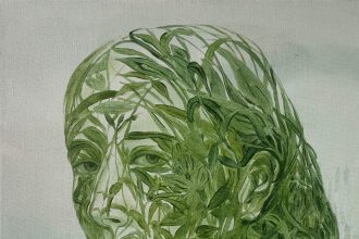 Lush Foliage Permeates Xanthe Burdett’s Delicate Portraiture — Colossal