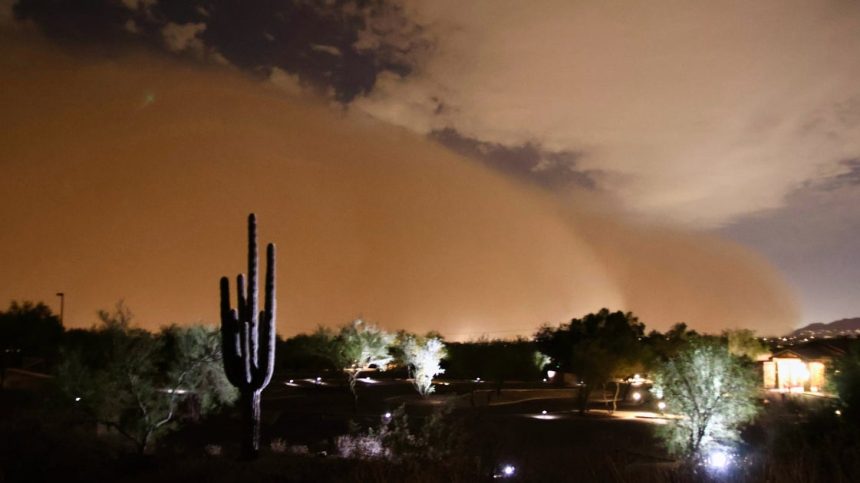 Massive Dust Storms Blanket The Phoenix Area Twice In One Week