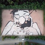 Monumental Joyful Murals by Ella & Pitr Fill Urban Rooftops and Fields — Colossal