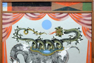 On Vintage Boards, Lou Benesch Conjures the Fantastic World of The Magician — Colossal