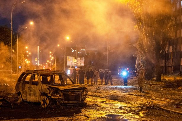 Overnight Russian barrage kills nine in Kyiv, as air defense struggle with U.S. continues : NPR