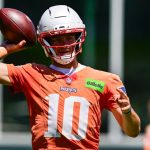 Patriots’ Drake Maye Gives Update After Shoulder Injury