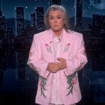 Rosie O’Donnell Hosts ‘Kimmel,’ Slams Trump as ‘Mango Mussolini’