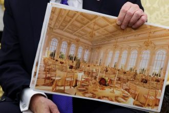 Supreme Court allows Trump’s ballroom construction to continue for now : NPR