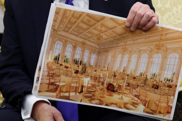 Supreme Court allows Trump’s ballroom construction to continue for now : NPR