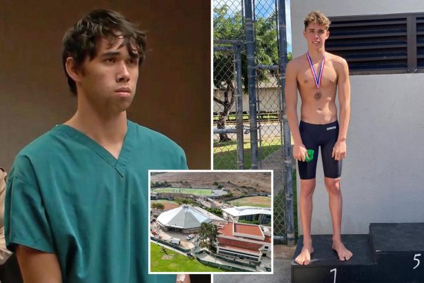 Swimmer accused in Hawaii beating death stopped attending college last year