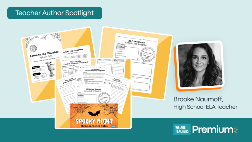 Teacher Author Spotlight: Brooke Naumoff