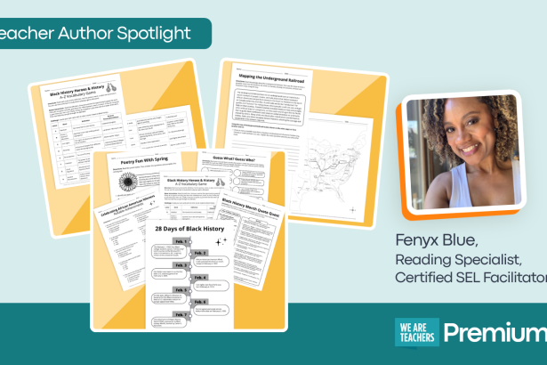 Teacher Author Spotlight: Fenyx Blue
