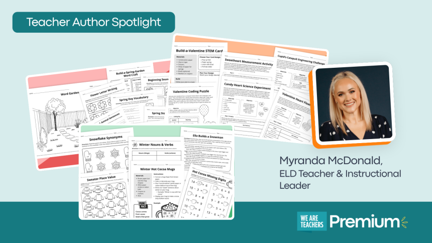 Teacher Author Spotlight: Myranda McDonald
