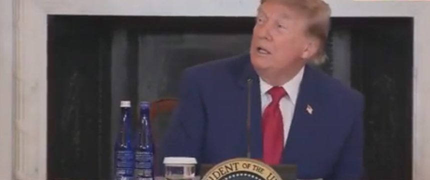 Trump Admits He Is Stealing Things From Government Buildings