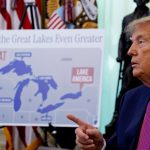 Trump directs federal government to rename Lake Ontario to Lake America : NPR