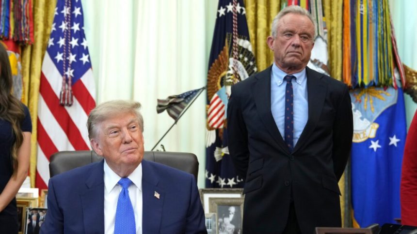 Trump dives back into vaccine policy with order questioning childhood schedule