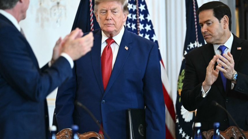 Trump searches for an endgame in Iran : NPR